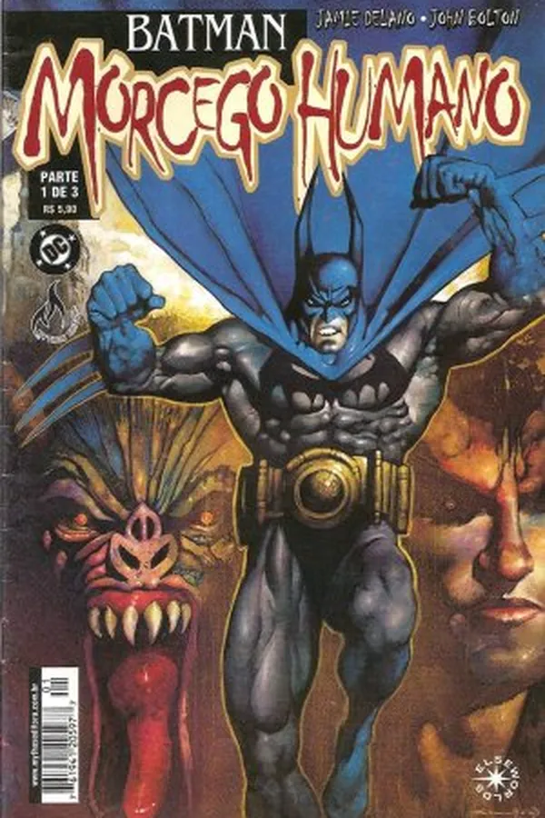 Capa de Batman Morcego Humano
