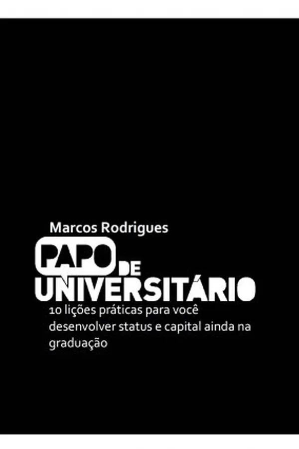 Capa de Papo de Universitário
