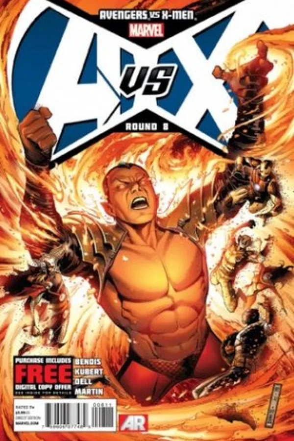 Capa de Avengers vs X-Men #8