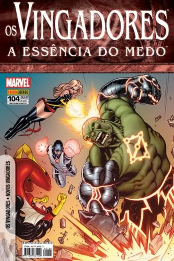 Capa de Os Vingadores #104