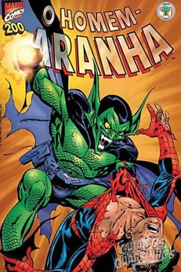 Capa de O Homem-Aranha #200