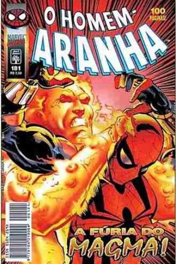 Capa de O Homem-Aranha #181