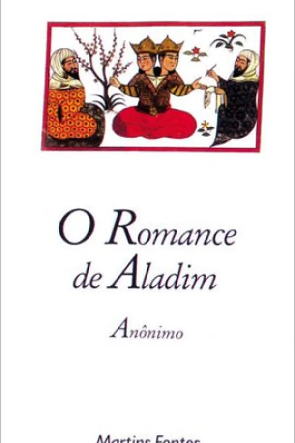Capa de O Romance de Aladim