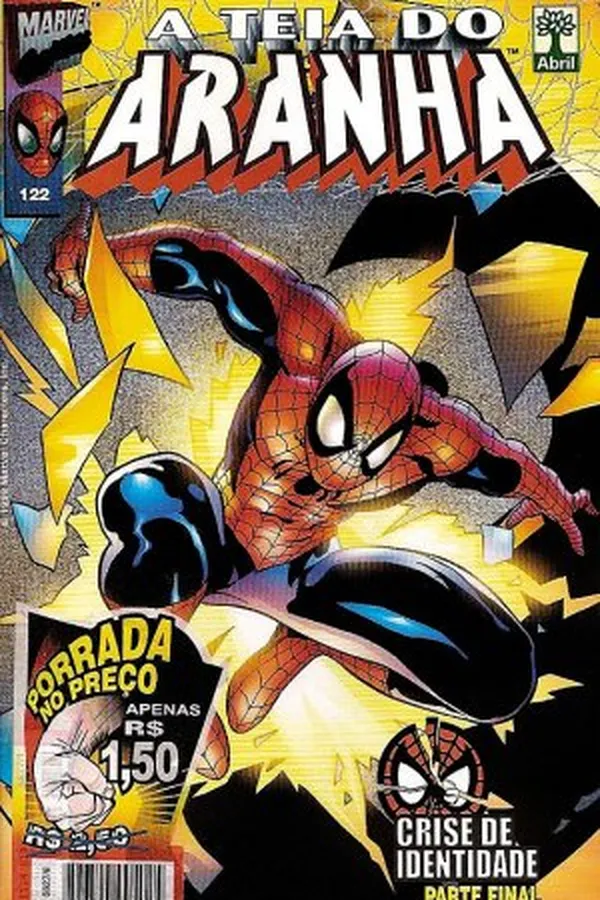 Capa de A Teia do Aranha #122