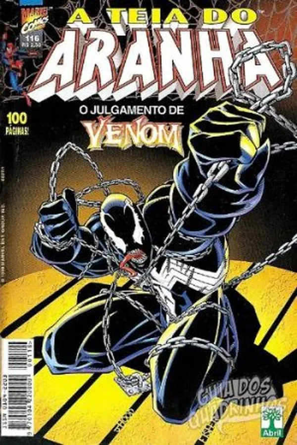 Capa de A Teia do Aranha #116