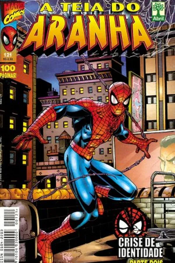 Capa de A Teia do Aranha #121
