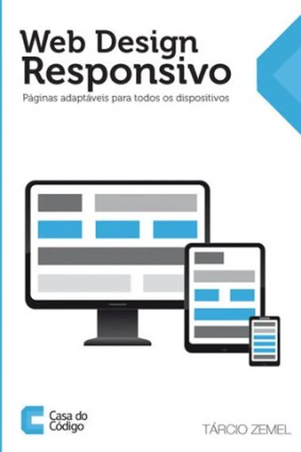 Capa de Web Design Responsivo: Páginas adaptáveis para todos os dispositivos