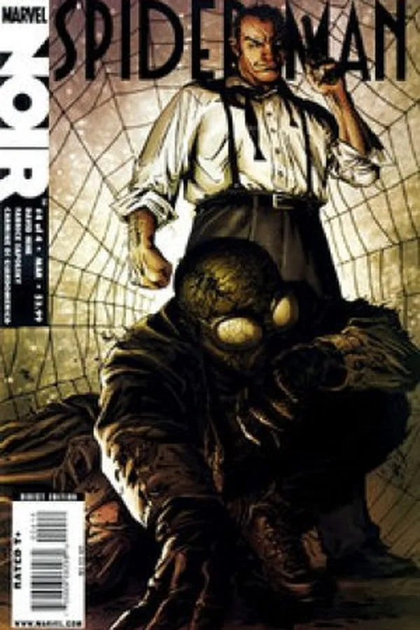 Capa de Spider-Man NOIR