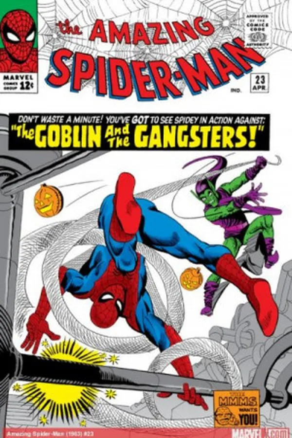 Capa de The Amazing Spider-Man #23