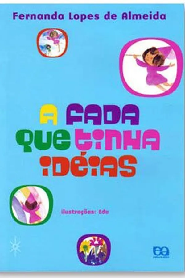 Capa de A fada que tinha idéias