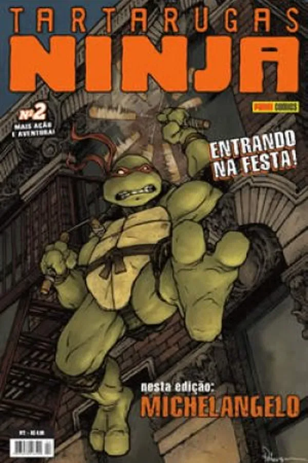 Capa de Tartarugas Ninja #2