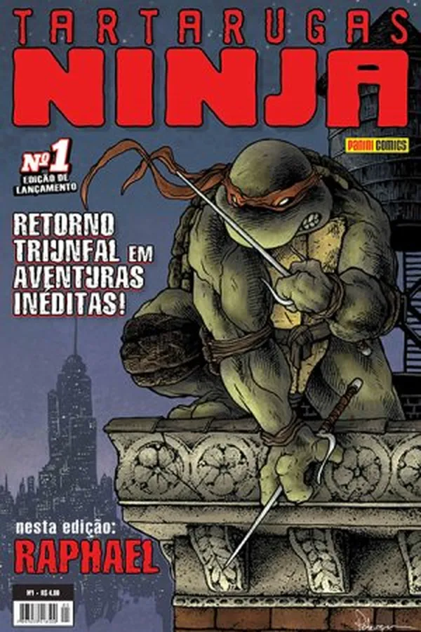 Capa de Tartarugas Ninjas