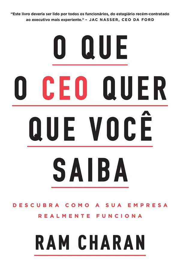 Capa de O que o CEO quer que você saiba