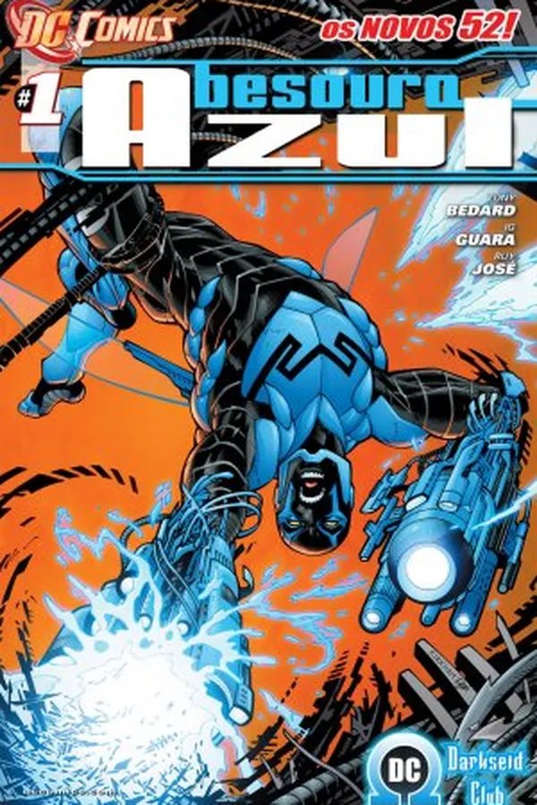 Capa de Besouro Azul #1 (Os Novos 52)