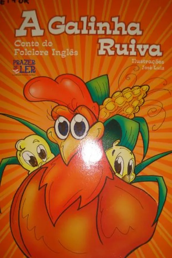 Capa de A galinha ruiva