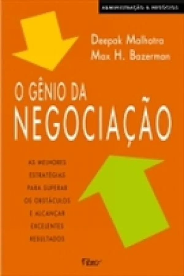Capa de O Gênio da Negociação
