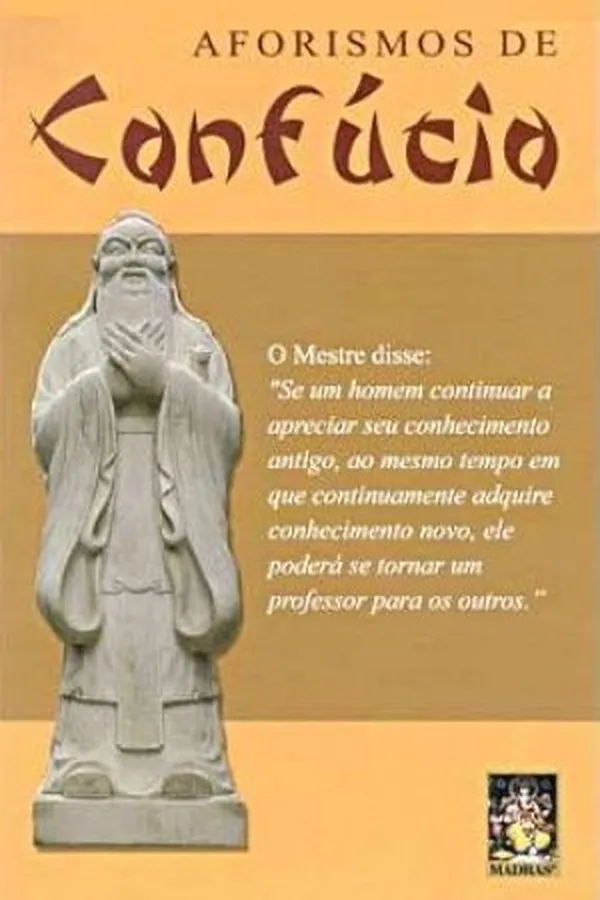 Capa de Aforismos de Confucio