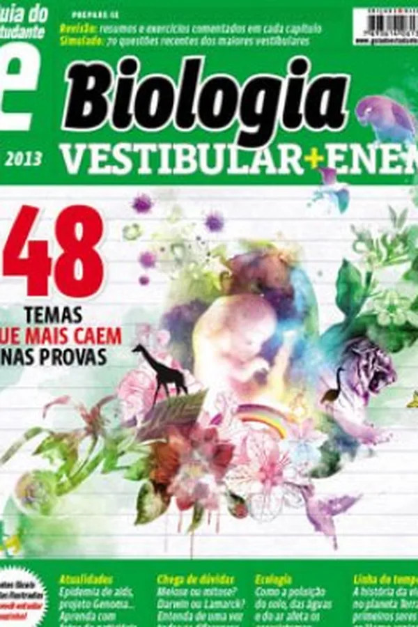 Capa de Guia do Estudante Biologia - Edição 01 - 2013