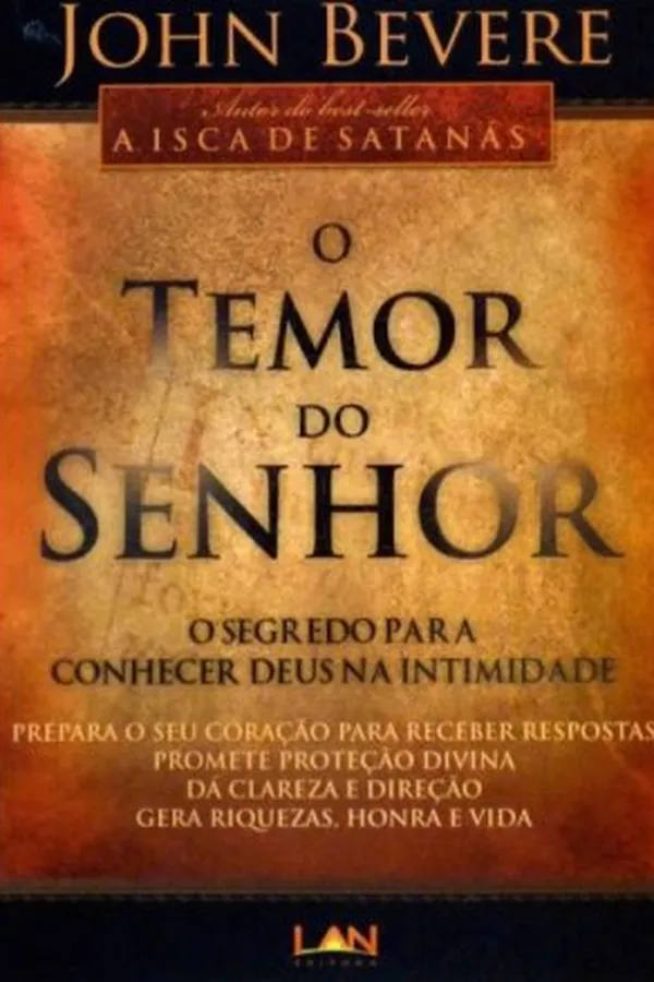Capa de O Temor do Senhor
