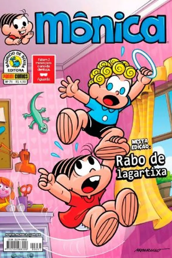 Capa de Mônica - Nº 71 - Outubro 2012