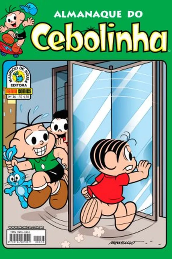 Capa de Almanaque do Cebolinha - Nº 36 - Novembro 2012 - Editora Panini Comics