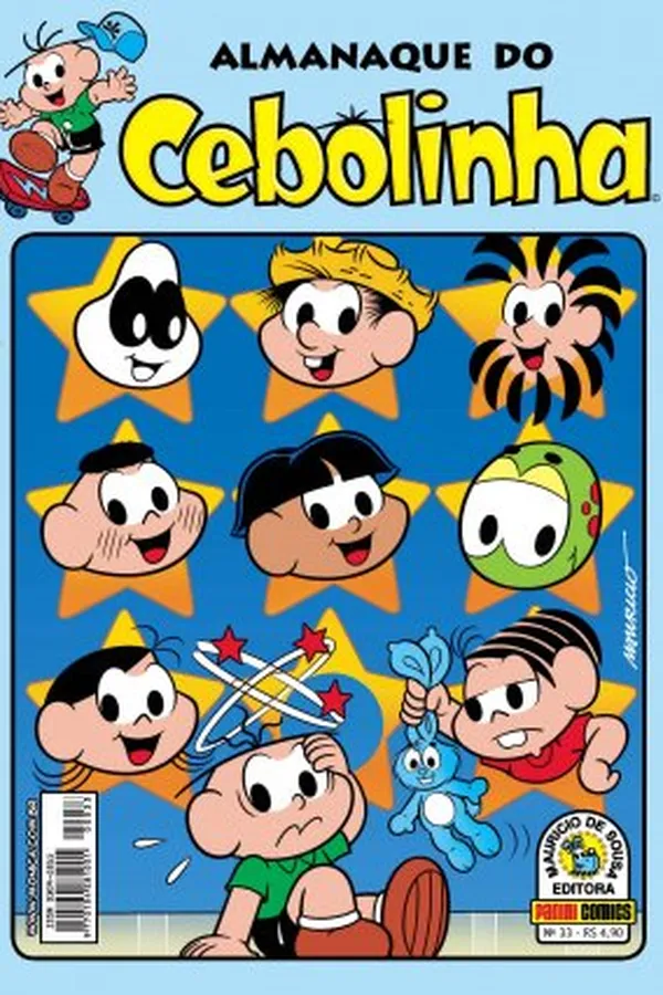 Capa de Almanaque do Cebolinha - nº 33