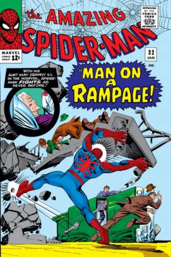 Capa de The Amazing Spider-Man #32