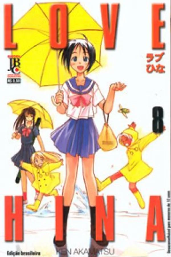 Capa de Love Hina #08