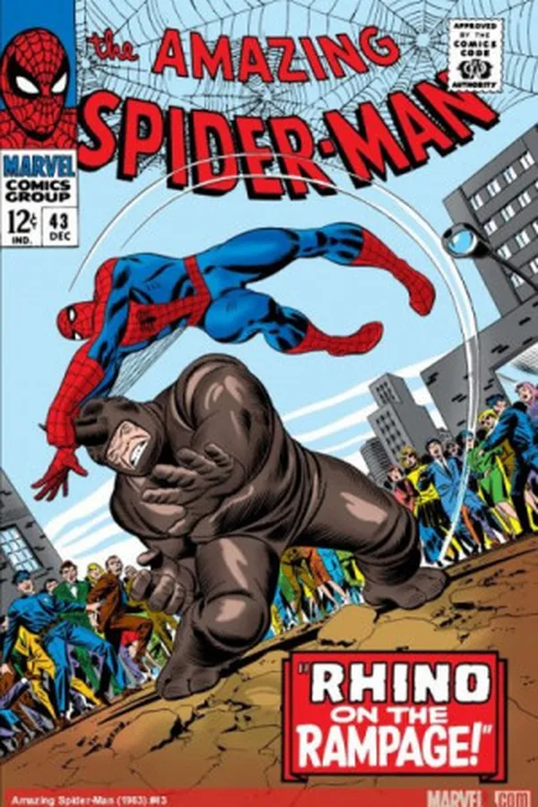 Capa de The Amazing Spider-Man #43