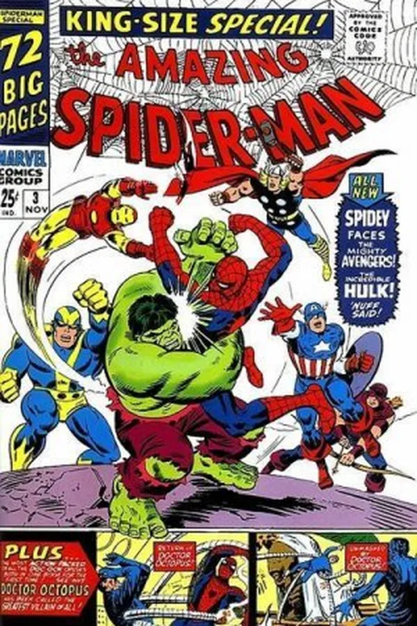 Capa de The Amazing Spider-Man Annual #3