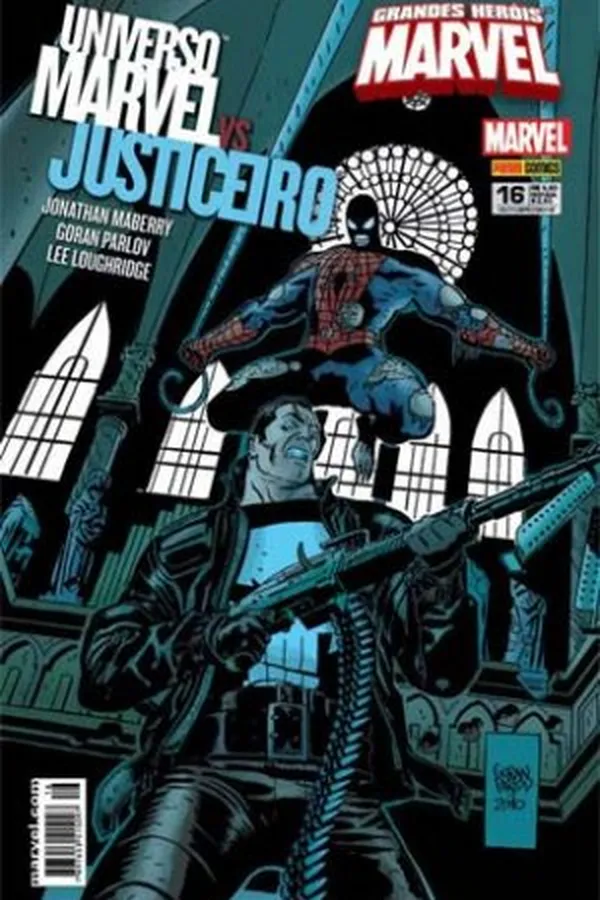 Capa de Grandes Heróis Marvel #16