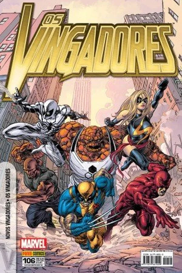 Capa de Os Vingadores #106