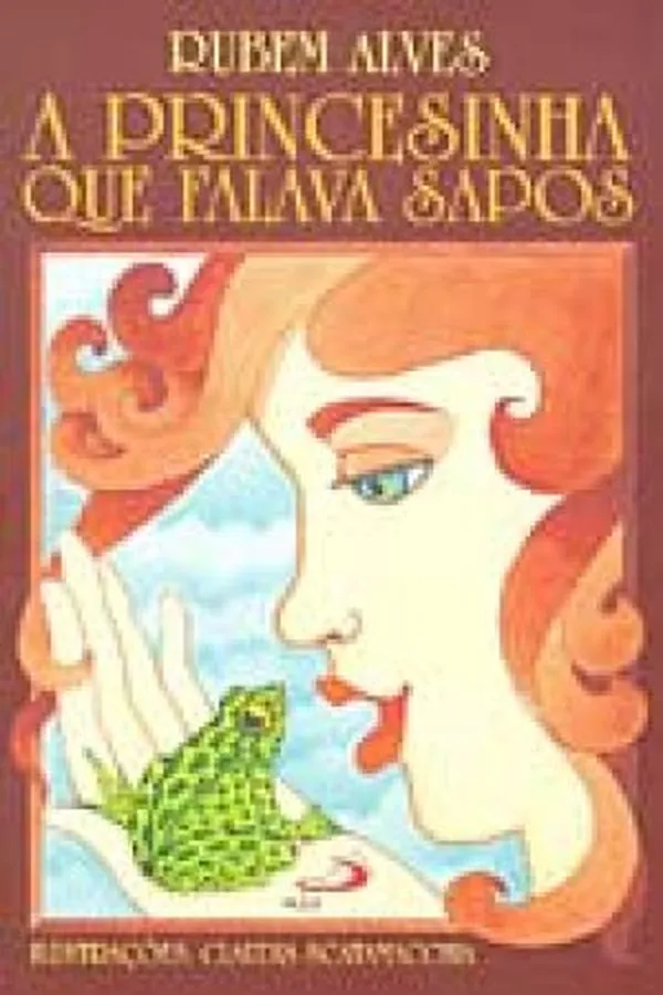 Capa de A Princesinha que falava sapos