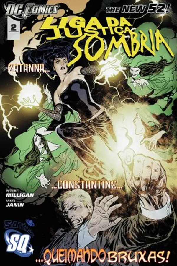 Capa de Liga da Justiça Sombria #2 (Os Novos 52)