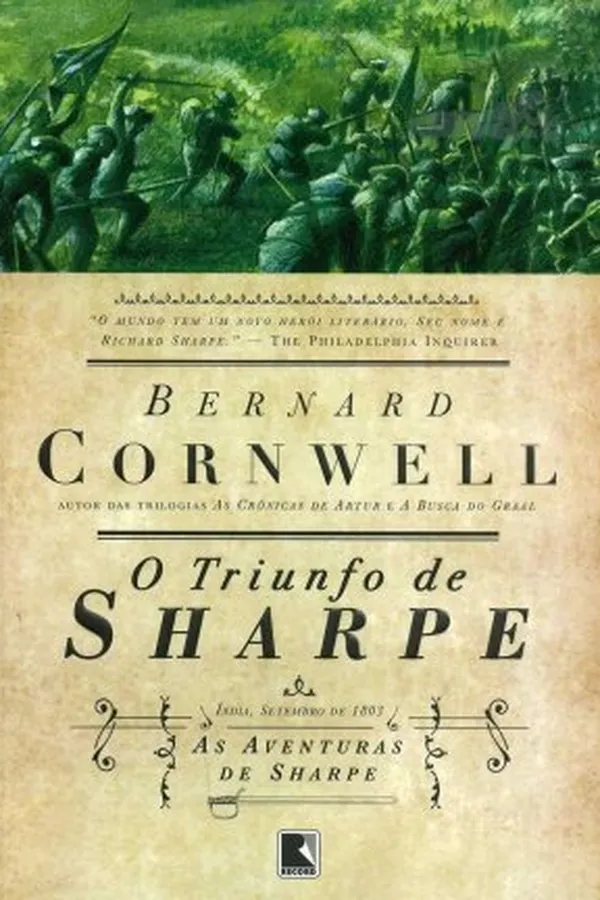 Capa de O Triunfo de Sharpe