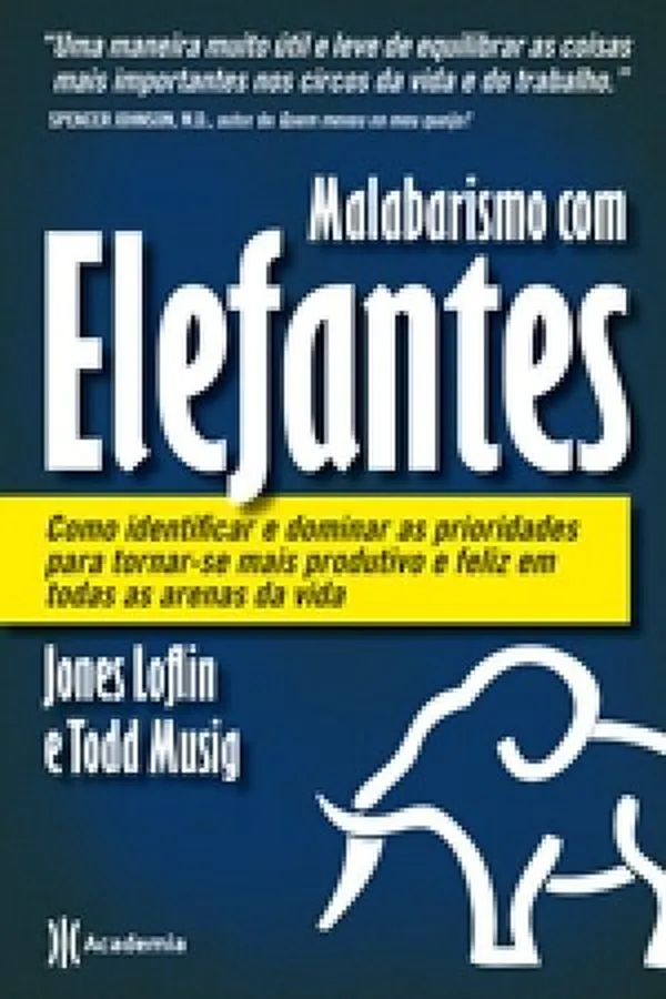 Capa de Malabarismo com elefantes