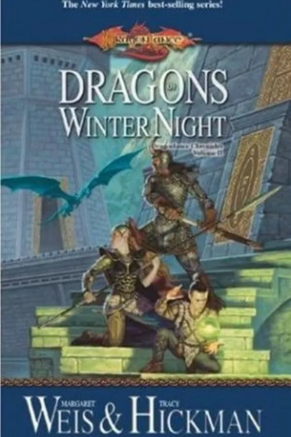 Capa de Dragons of Winter Night