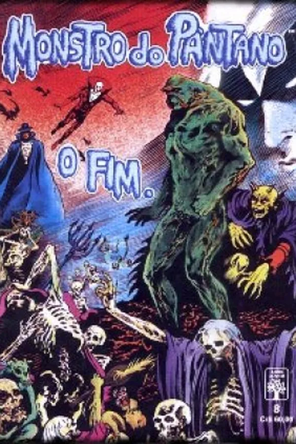 Capa de Monstro do Pântano n° 8