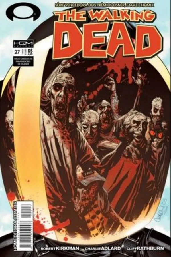 Capa de The Walking Dead # 27