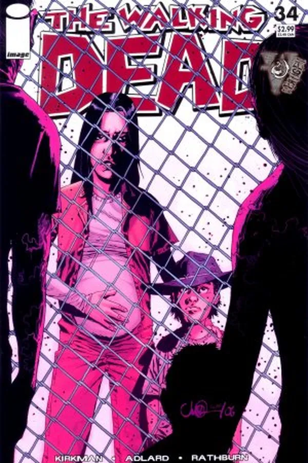 Capa de The Walking Dead #34