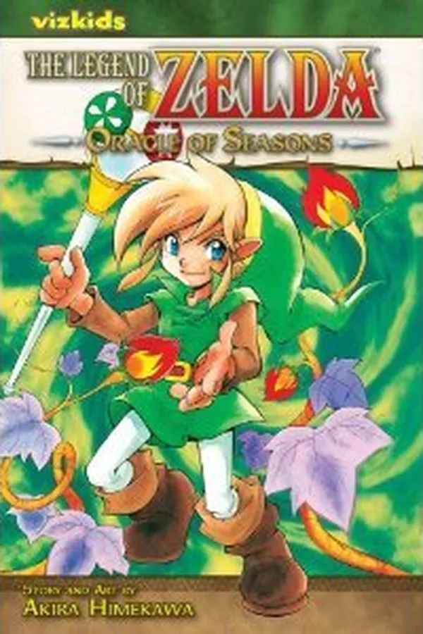 Capa de The Legend of Zelda, Vol. 4: Oracle of Seasons