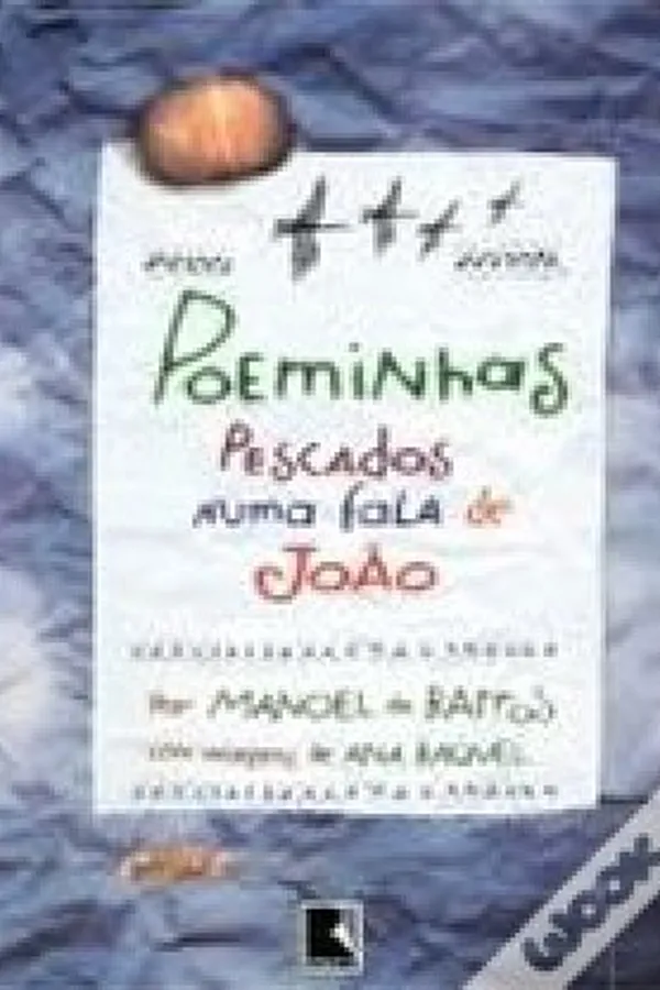 Capa de poeminhas pescados numa fala de joão