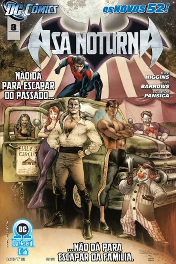 Cover of Asa Noturna #03 - Os Novos 52