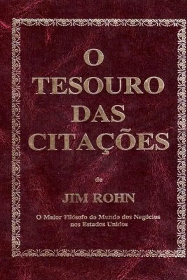 Capa de O tesouro das citações