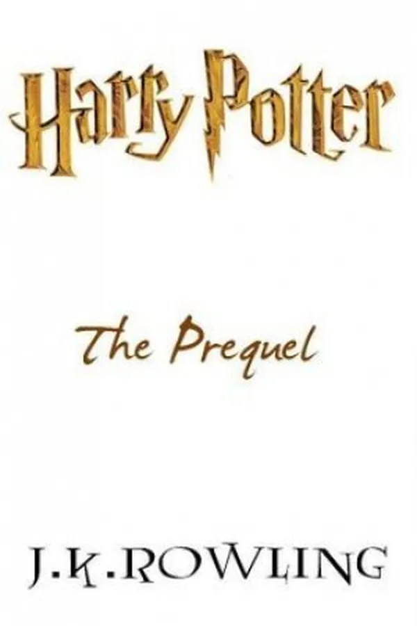 Capa de Harry Potter: The Prequel