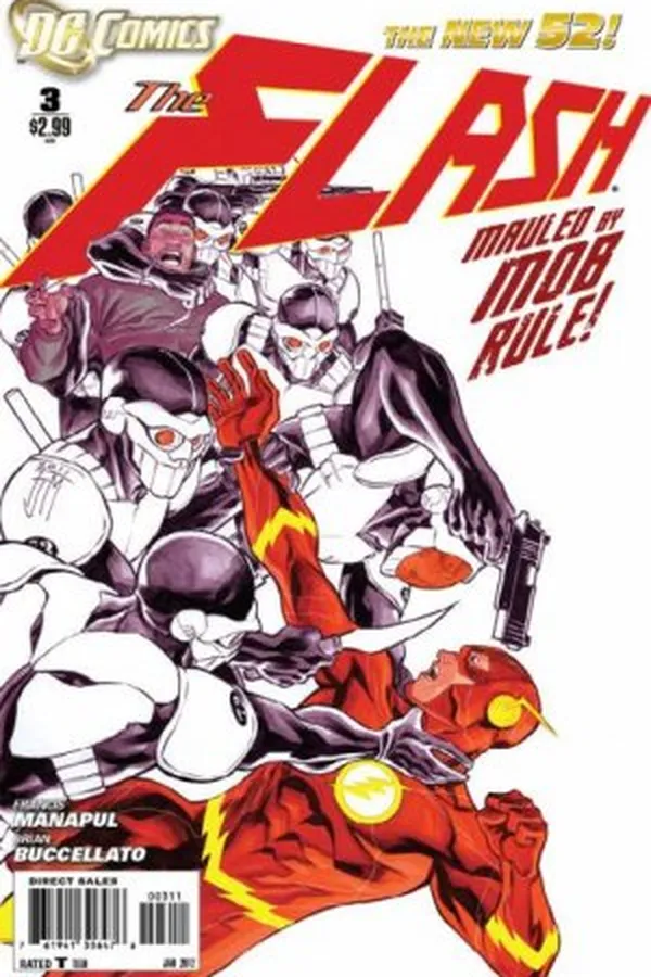Capa de The Flash #03 - Os novos 52
