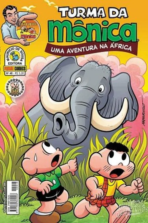 Capa de Turma da Mônica - Uma Aventura No Parque - N° 48
