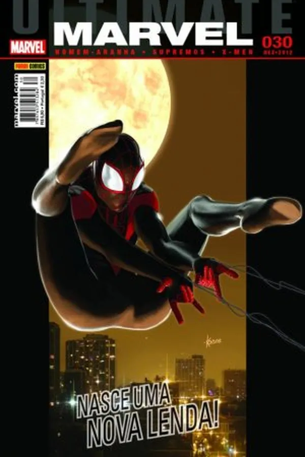 Capa de Ultimate Marvel #30