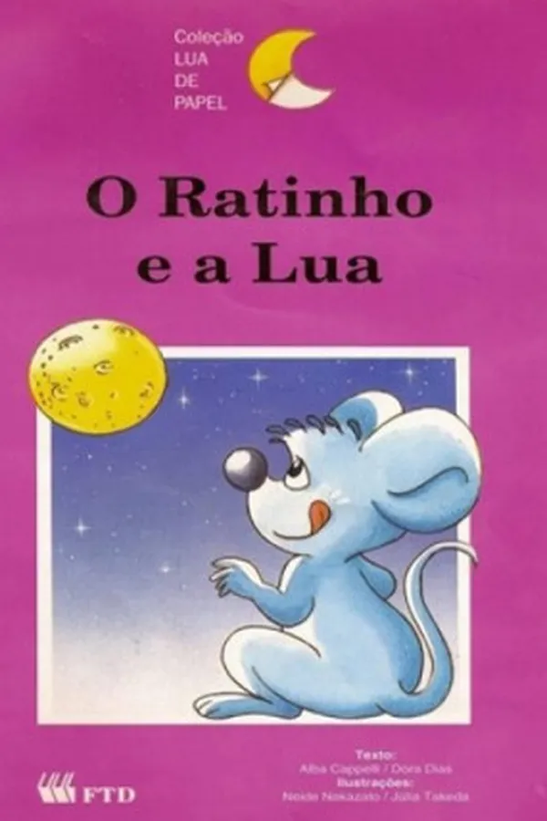 Capa de O Ratinho e a Lua