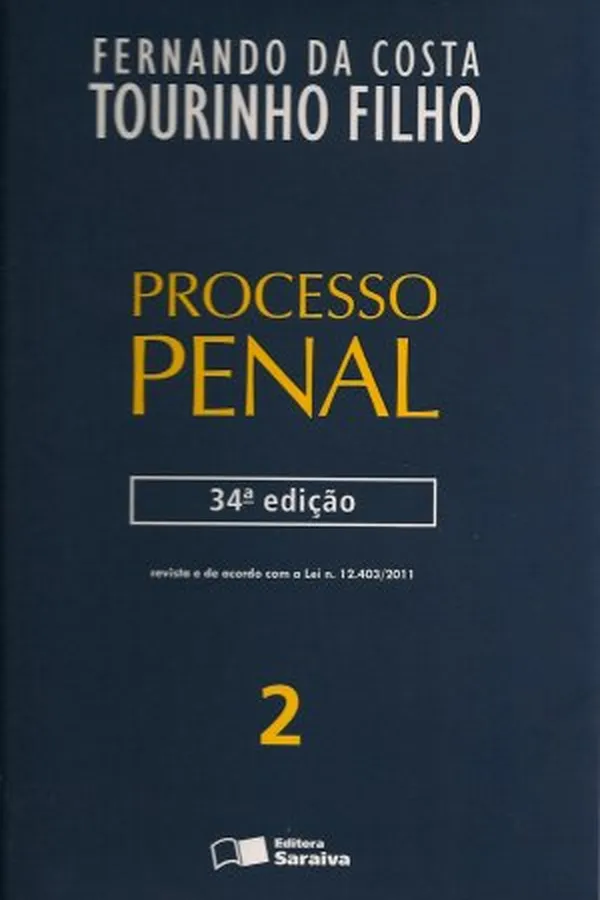 Capa de Processo Penal - Volume 2